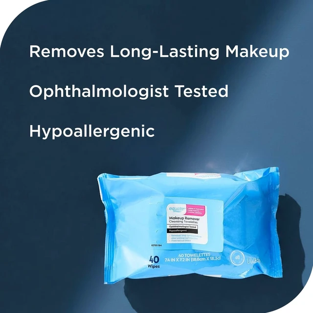 Alt view image 3 of 6 - Equate Makeup Remover Cleansing Towelettes, 80 Count