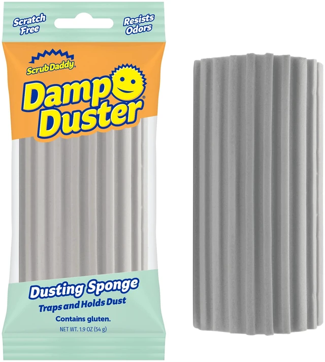 Main image of Scrub Daddy Damp Duster Sponge Multipurpose Foam Duster