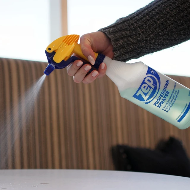 Alt view image 2 of 5 - Zep Adjustable Nozzle Spray Bottle, Clear, 32fl oz