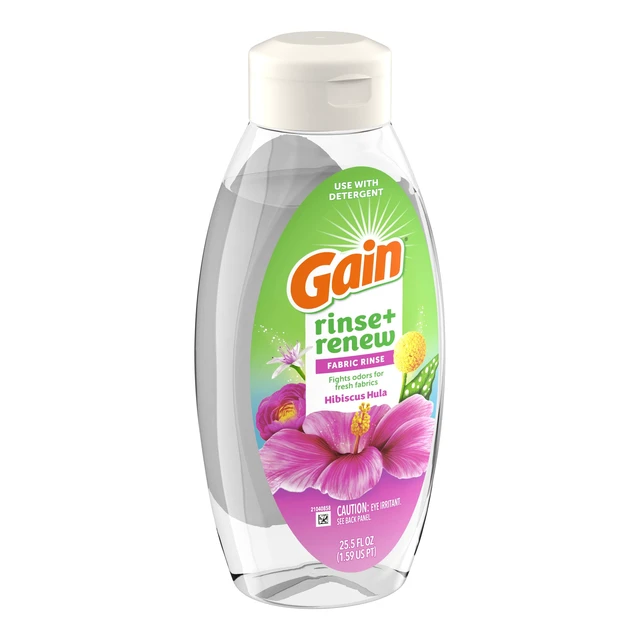 Alt view image 5 of 6 - Gain Odor Fighter Fabric Rinse, 25.5fl oz, Hibiscus Hula Scent