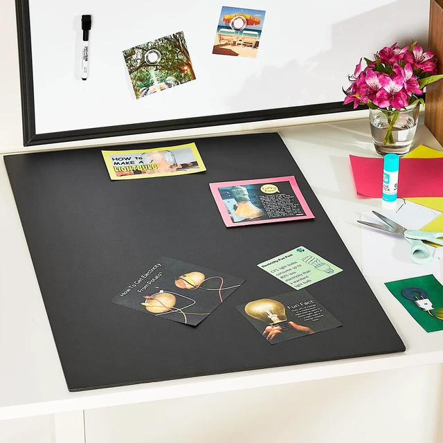 Alt view image 5 of 6 - 2 Pack Pen+Gear Black Foam Board, 20" x 30"