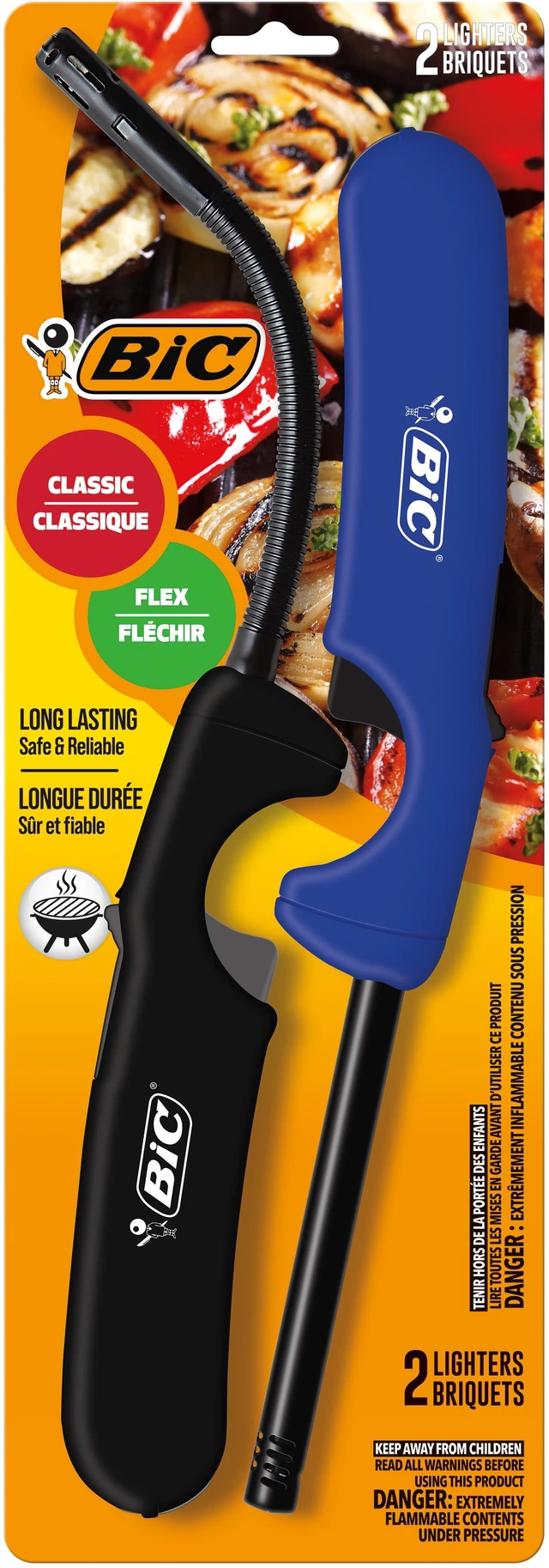 Main image of BIC Multi-Purpose Lighters Classic Collection Pack of Two