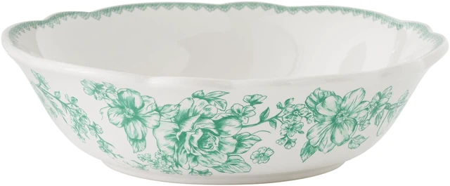 Alt view image 7 of 7 - The Pioneer Woman Agatha Stoneware Cereal Bowl, Green