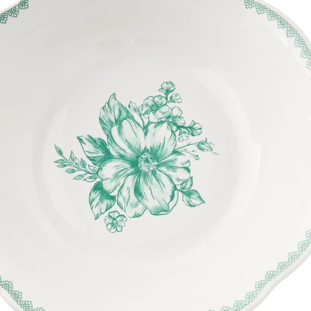 Alt view image 4 of 7 - The Pioneer Woman Agatha Stoneware Cereal Bowl, Green