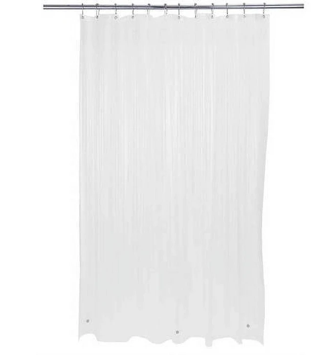 Main image of Bath Bliss PVC Shower Liner in Clear