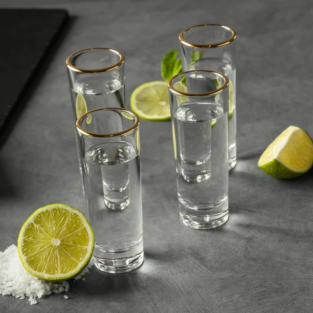 Alt view image 3 of 4 - Thyme & Table 2 fl oz Shot Glasses Set of 4