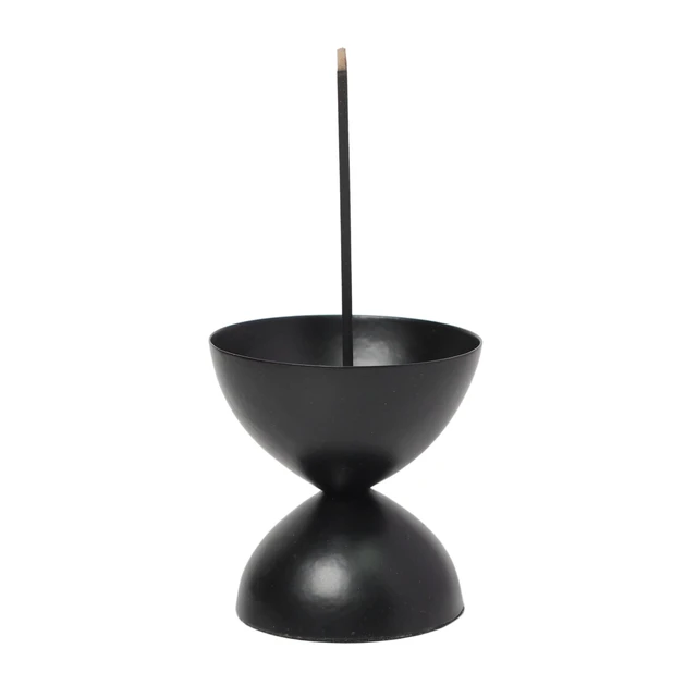 Alt view image 5 of 6 - Better Homes & Gardens Black Metal Incense Burner, 3-Pack