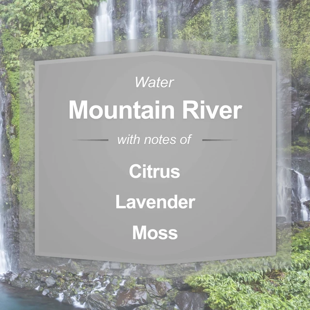 Alt view image 3 of 6 - Mainstays Mountain River 20oz Single-Wick Scented Glass Jar Candle