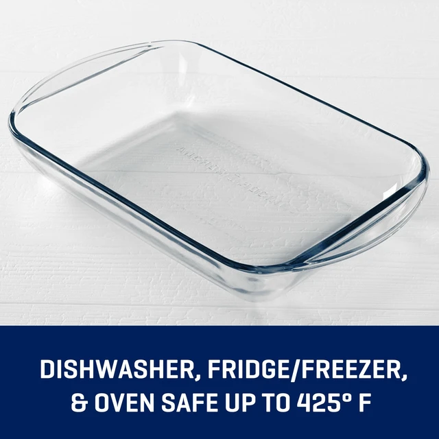 Alt view image 3 of 6 - Anchor Hocking Glass 9" by 13" Baking Dish, 3 Quart