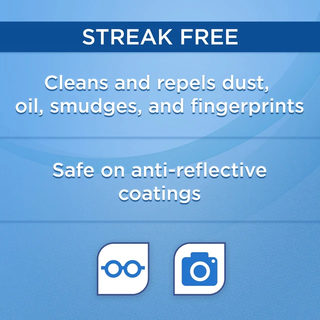 Alt view image 4 of 7 - Equate 8oz Streak-Free Lens Cleaner Spray Bottle 1Count