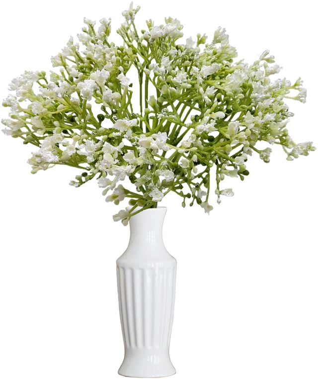 Alt view image 5 of 6 - Mainstays 12in Artificial Baby's Breath Flower Pick, White, Indoor Use
