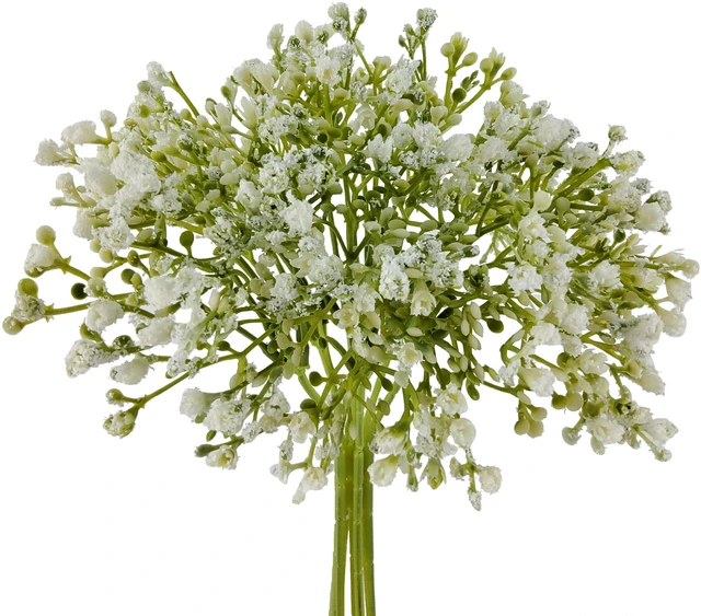 Alt view image 3 of 6 - Mainstays 12in Artificial Baby's Breath Flower Pick, White, Indoor Use