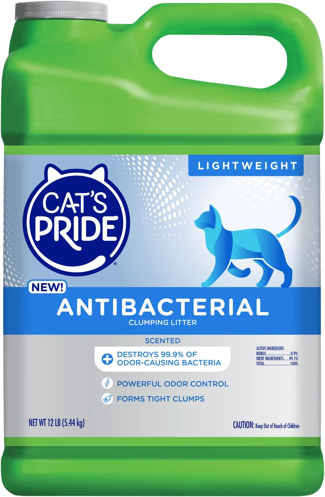 Main image of Cat's Pride Antibacterial Scented Clumping Litter 12lb Jug
