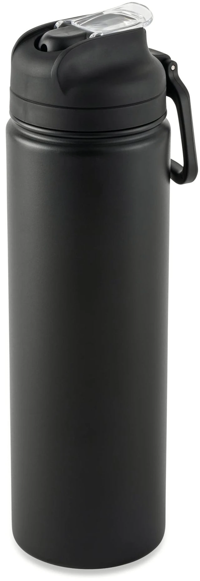 Main image of Mainstays 24oz Stainless Steel Sip Water Bottle, Black
