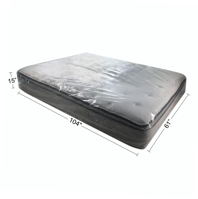 Alt view image 3 of 6 - UBMOVE Queen Mattress Bag 61x15x104in, 2 Mil, 1 Pack, Box Spring Bed Protector