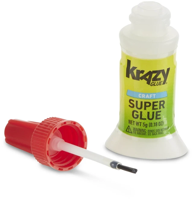 Alt view image 3 of 6 - Krazy Glue Craft Super Glue, Brush Tip, 5g, 1 Count