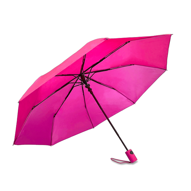 Alt view image 3 of 5 - Automatic Super Mini Rain Umbrella Weather Station Pink