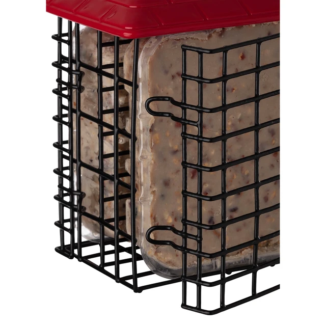 Alt view image 2 of 7 - More Birds Double Suet Feeder with Weather Guard for Wild Bird, Assorted Colors