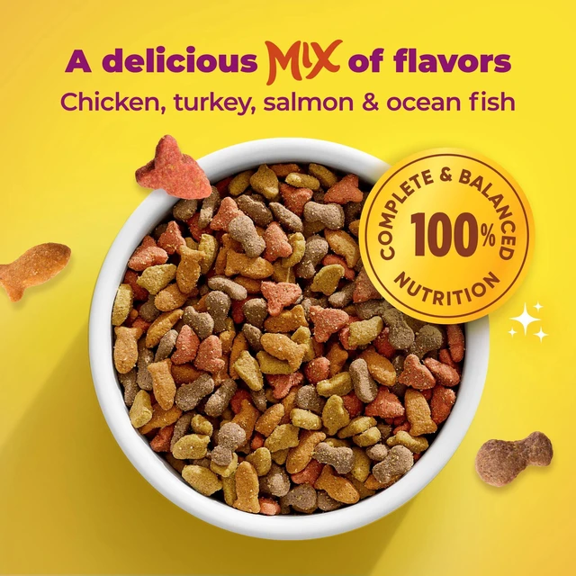 Alt view image 3 of 6 - Meow Mix Original Choice Dry Cat Food, 3.15lb Bag