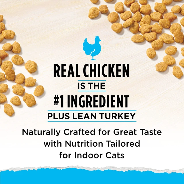 Alt view image 3 of 5 - Purina Cat Chow Naturals Indoor Dry Cat Food, Chicken & Turkey, 3.15lb Bag