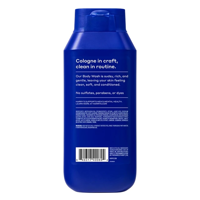 Alt view image 6 of 6 - Harry's Men's Cleansing Body Wash Wildlands 18 Fl Oz