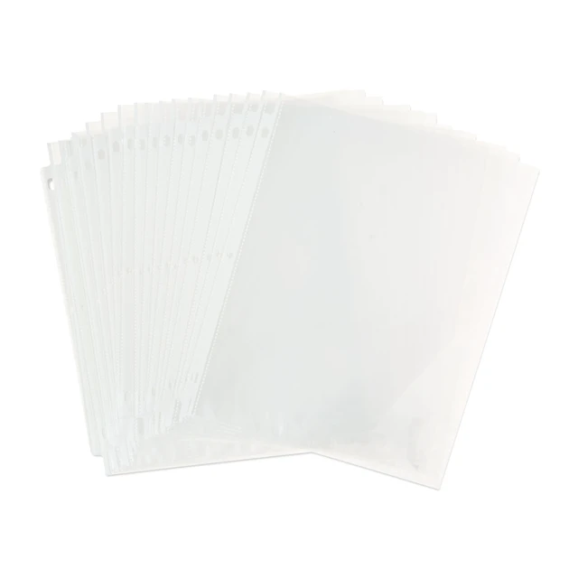 Alt view image 4 of 6 - Pen+Gear Heavyweight Sheet Protectors, Clear, 9.25" x 11.22", 25 Count