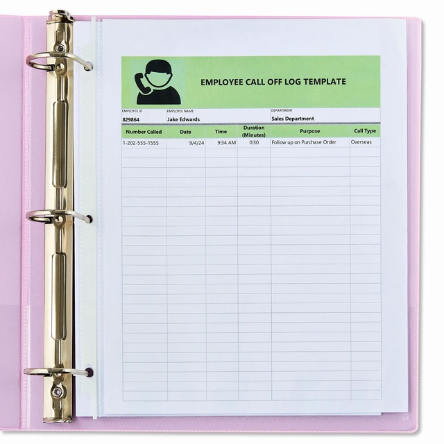Alt view image 2 of 6 - Pen+Gear Heavyweight Sheet Protectors, Clear, 9.25" x 11.22", 25 Count