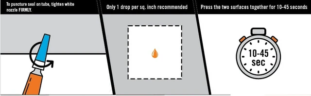Alt view image 4 of 6 - Gorilla Super Glue Clear, 4 x 3g Tubes, All Purpose Fast Setting
