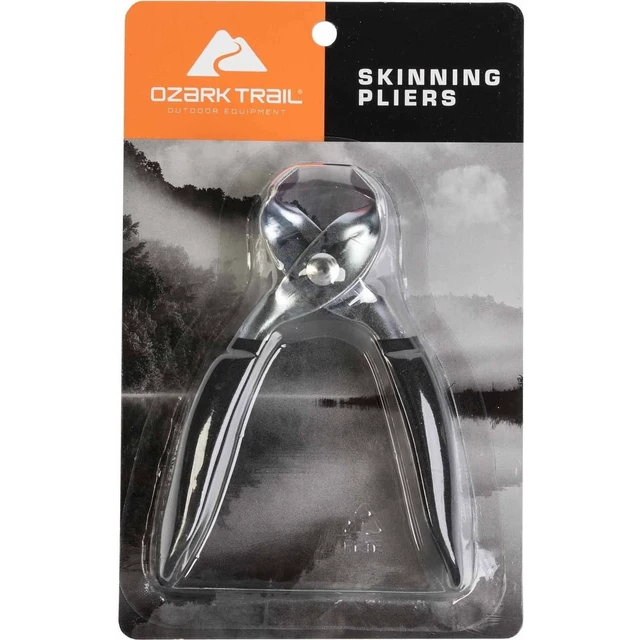 Alt view image 3 of 4 - Ozark Trail 2-Pack Stainless Steel Catfish Skinning Pliers with Non-Slip Handle