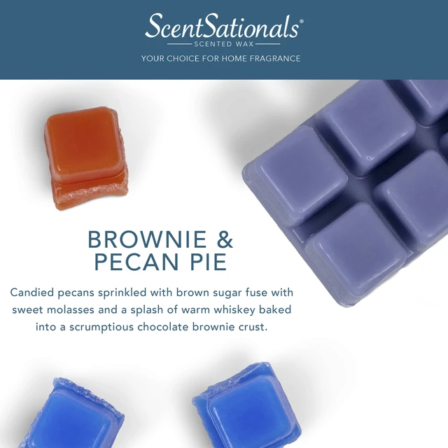 Alt view image 4 of 5 - Better Homes & Gardens Brownie Pecan Pie Scented Wax Melts, 3 Pack, 2.5 oz Each