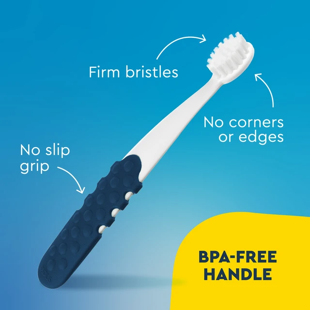Alt view image 5 of 5 - RADIUS Soft Bristle Organic Pet Toothbrush for Dogs and Cats