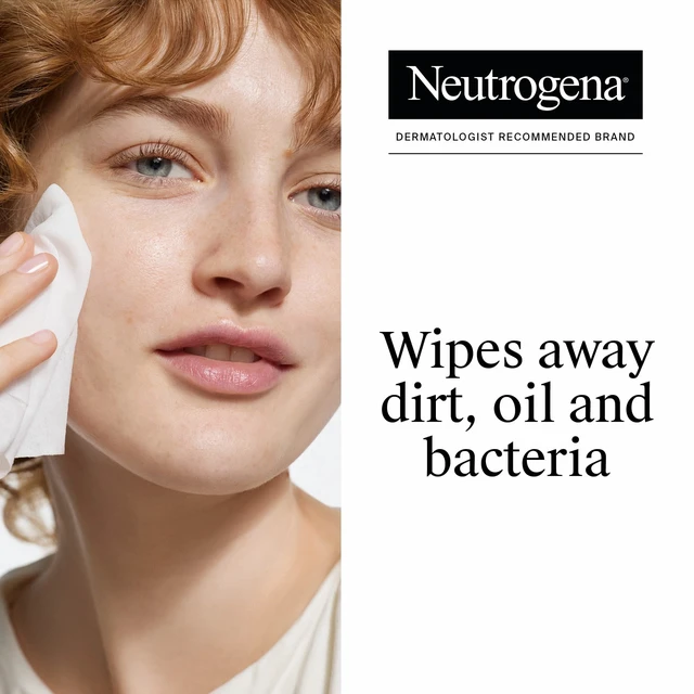 Alt view image 4 of 5 - Neutrogena Oil-Free Facial Cleansing Wipes, Pink Grapefruit, 25 Count
