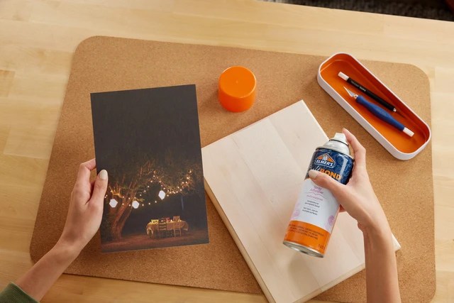 Alt view image 3 of 5 - Elmer's Craft Bond Multi-Purpose Spray Adhesive, 4 oz