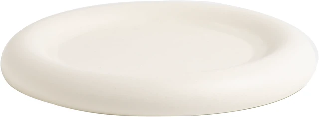 Main image of Mainstays by Becky G. & Alejandra 8" Ceramic Decorative Bubble Tray, White