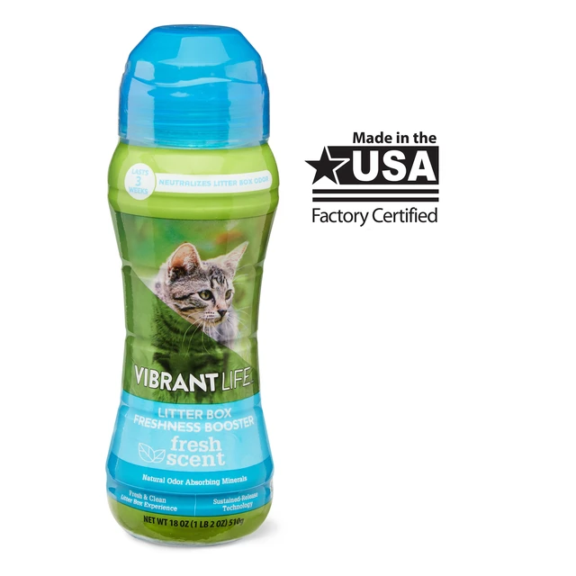 Alt view image 3 of 6 - Vibrant Life Litter Box Freshness Booster, Fresh Scent, 18 oz