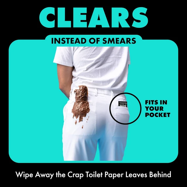 Alt view image 5 of 6 - DUDE Wipes On-The-Go Mint Chill Adult Flushable Travel Wipes, 30 Count