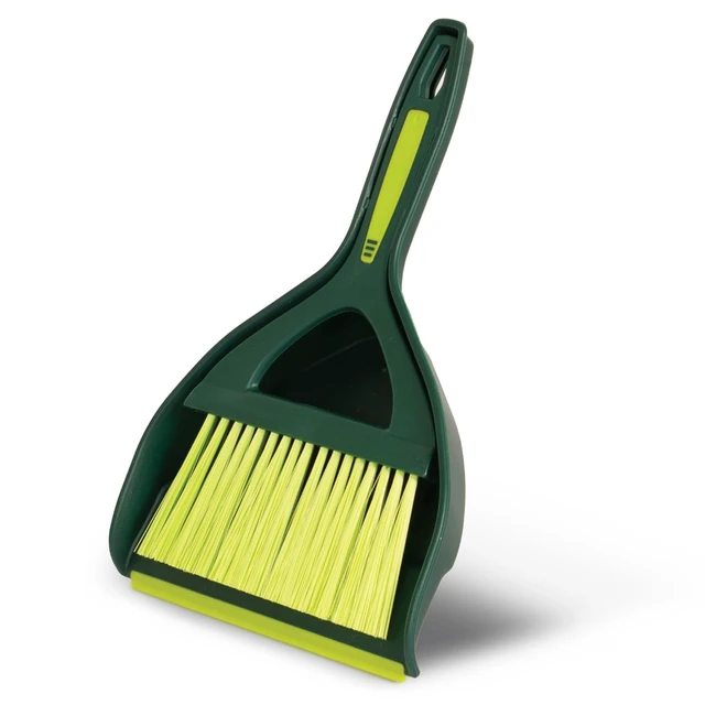 Alt view image 5 of 5 - Pine-Sol Mini Dustpan and Brush Set, Nesting Snap-On Design, Portable Compact, Green
