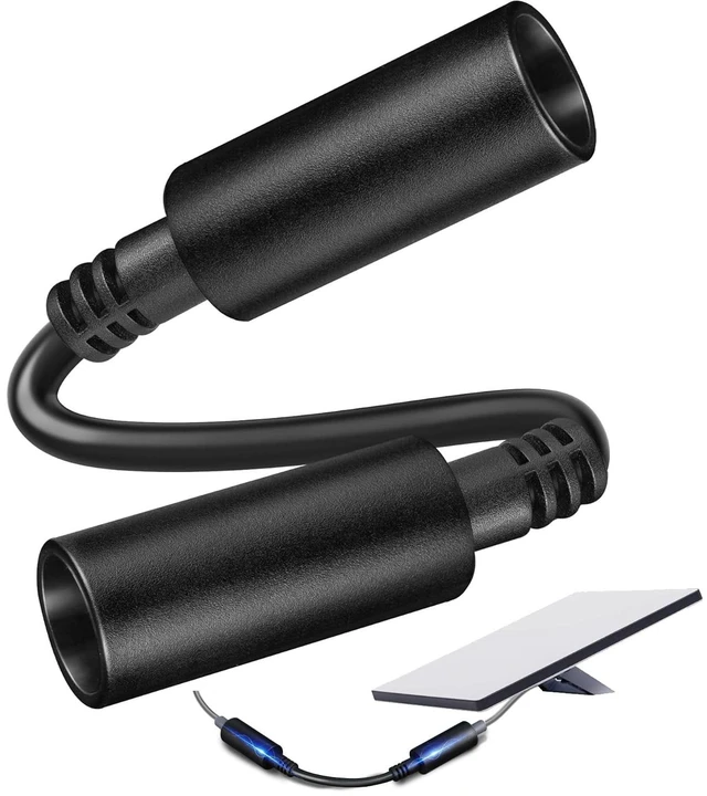 Main image of DC Female to Female Adapter 5.5mm x 2.1mm DC Barrel Connector Extender, Waterproof 12V for Starlink Mini Power Cord, SL Mini Dish, PoE Splitter & RV/Off-Grid/Mobile Use