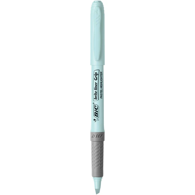 Alt view image 4 of 6 - BIC Brite Liner Grip Pastel Highlighter Set, Chisel Tip, 6-Count Pack