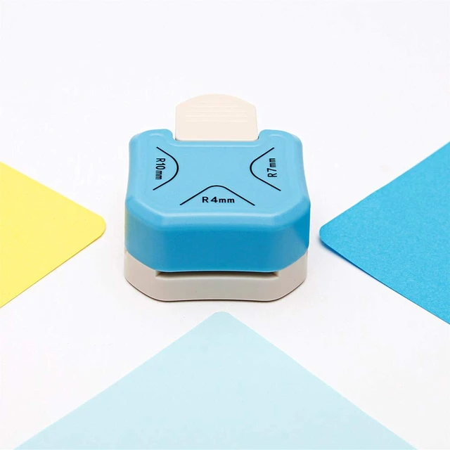 Alt view image 3 of 4 - QIQQIKIN Paper Corner Rounder 3 in 1 (R4mm+R7mm+R10mm) - Crafts Cutter, Envelope Punch Board, Hole Puncher, Photo Cutter, Card Making, Scrapbooking, Journaling