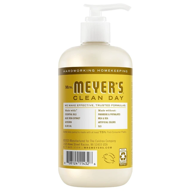 Alt view image 3 of 7 - Mrs. Meyer's Clean Day Hand Soap, Daisy Scent, 12.5 fl oz