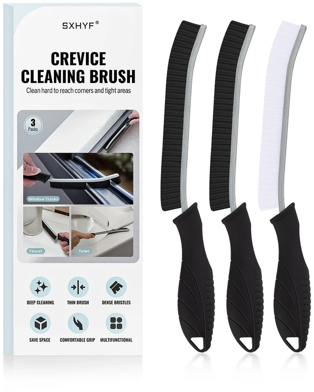 Main image of SXhyf Crevice and Grout Scrub Brush, House Cleaning Supplies