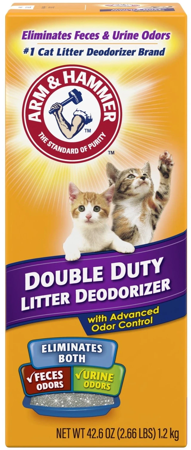 Main image of ARM & HAMMER Double Duty Cat Litter Deodorizer, 42.6OZ