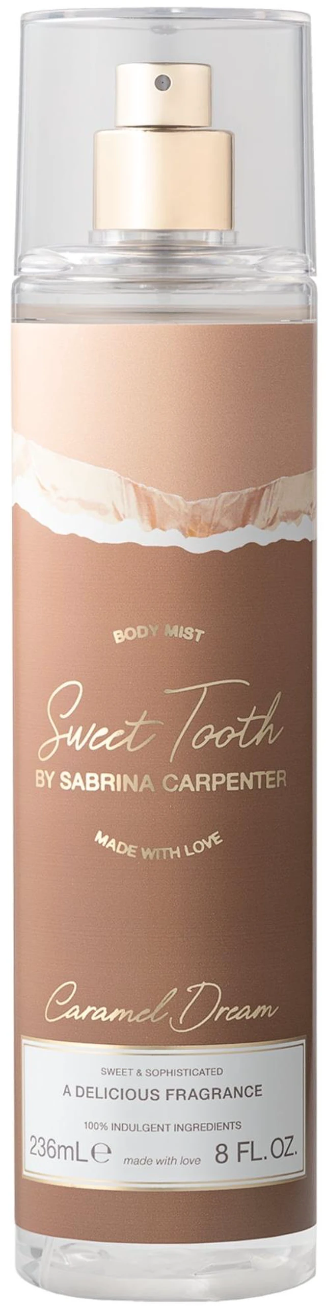 Main image of Sabrina Carpenter Sweet Tooth Caramel Dream Body Spray for Women, 8oz
