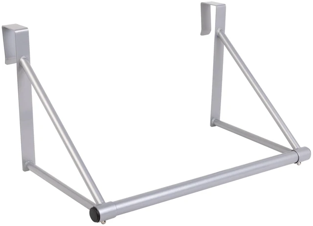 Main image of Mainstays Over-the-Door Hanging Organizer Rod for Closet, Silver