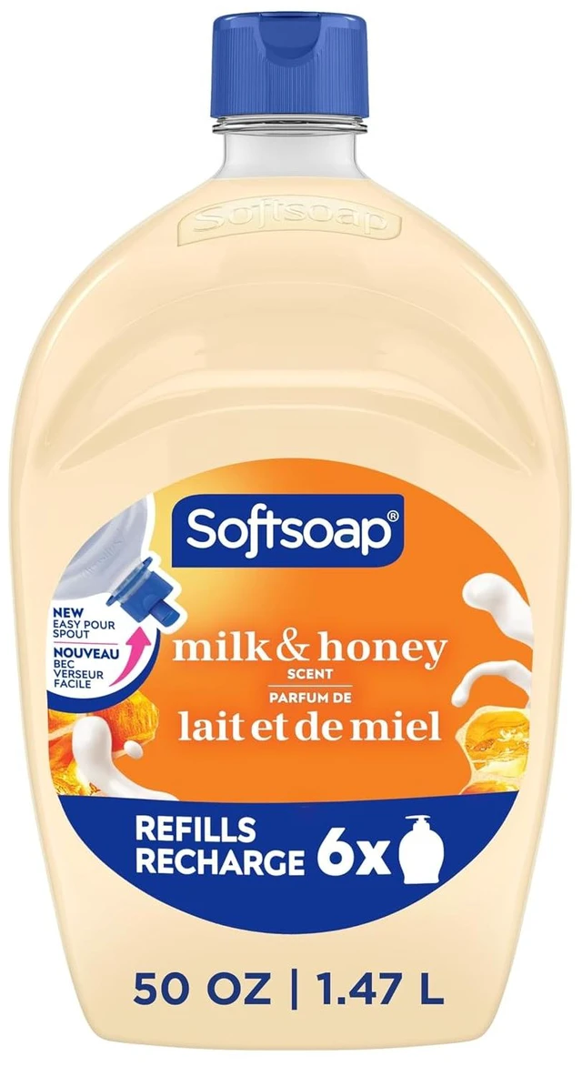 Main image of Softsoap Moisturizing Liquid Hand Soap, Milk & Honey Scent, 50floz Refill
