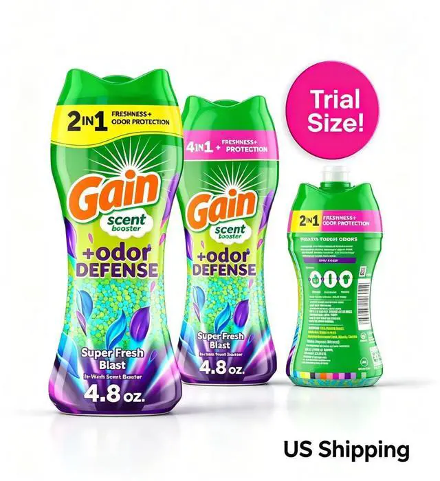Main image of Laundry Scent Booster Beads, OdorDefense Formula for All Fabrics & Washing Machines