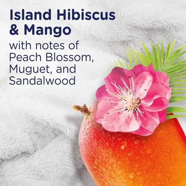 Alt view image 6 of 6 - Ultra Soft Plus Fresh Liquid Fabric Softener, Island Hibiscus & Mango Scent, 44 fl oz for 66 Loads