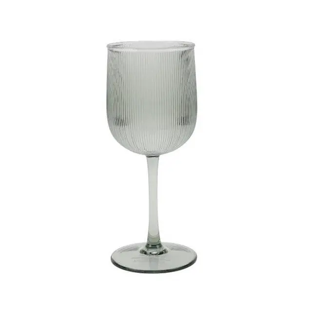 Alt view image 4 of 7 - Ribbed Tritan Wine Glasses 4Pack, Lightweight Durable Drinkware for Indoor & Outdoor Entertaining