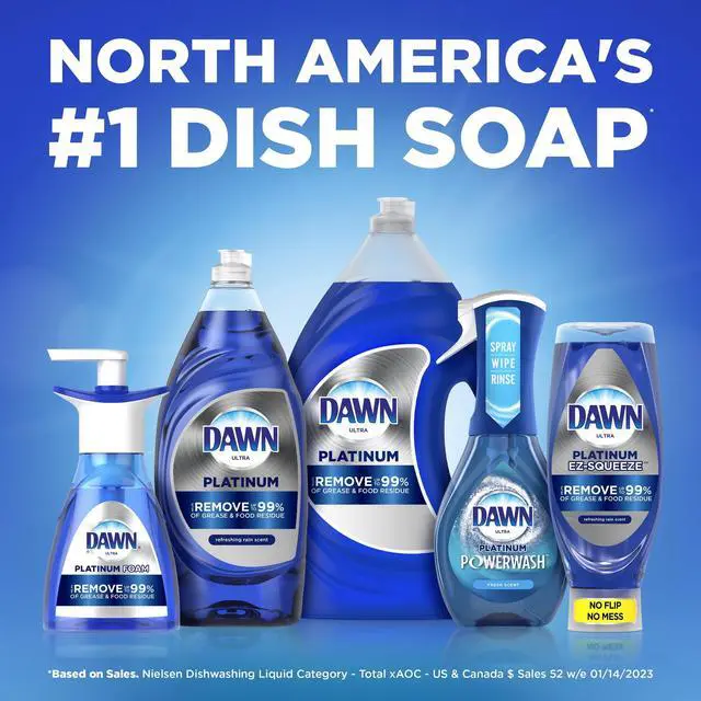 Alt view image 2 of 6 - Fresh Scent Liquid Dish Soap Refill, 99% Grease & Grime Removal, Reusable SprayerCompatible 2Pack